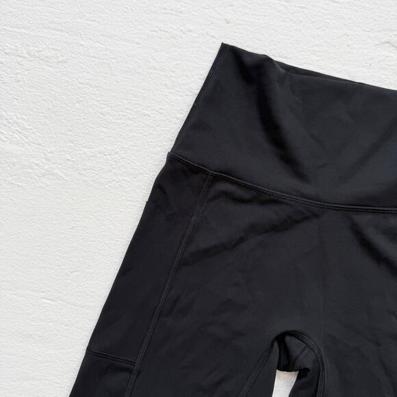 Offline By Aerie Goals Hi-Rise Bike Shorts Scalloped Hem, Size Small - Picture 2 of 6